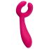 Easytoys Couple - επαναφορτιζόμενος, αδιάβροχος διπλός δονητής (ροζ)