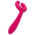 Easytoys Couple - επαναφορτιζόμενος, αδιάβροχος διπλός δονητής (ροζ)