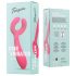 Easytoys Couple - επαναφορτιζόμενος, αδιάβροχος διπλός δονητής (ροζ)