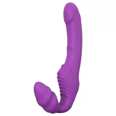   Dreamtoys Essentials - στράπλεσ στράπ-ον δονητής (μωβ)