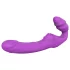 Dreamtoys Essentials - στράπλεσ στράπ-ον δονητής (μωβ)