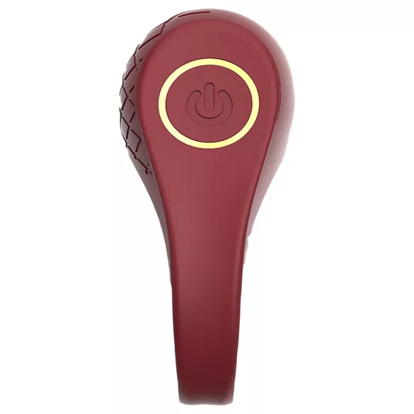 Dreamtoys Ivy - δονητικό δαχτυλίδι πέους - μπορντό