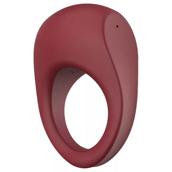 Dreamtoys Ivy - δονητικό δαχτυλίδι πέους - μπορντό