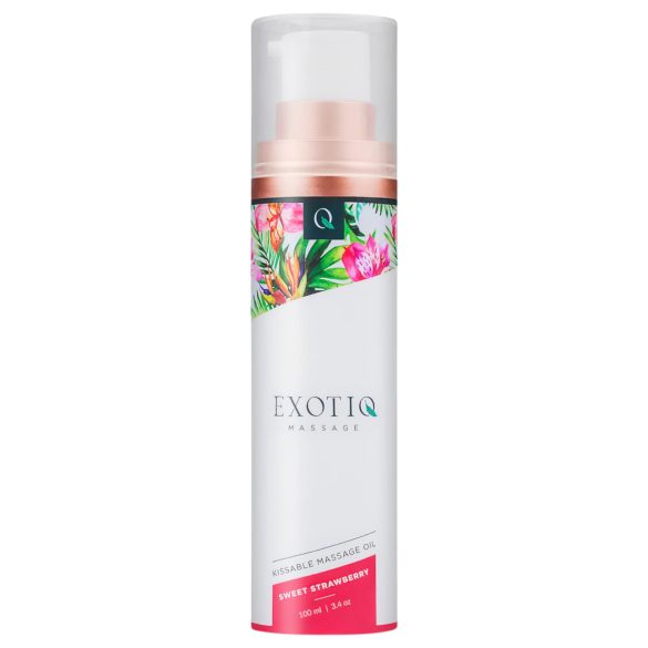Exotiq - λάδι μασάζ με άρωμα φράουλα - 100ml