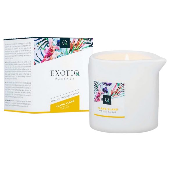 Exotiq - αρωματικό κερί μασάζ - ylang ylang - 200g
