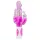 Easytoys Raving Rabbit - δονητής με 3 άκρα (ροζ)