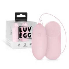   LUV EGG - δονητικό αυγό με τηλεχειριστήριο - επαναφορτιζόμενο - ροζ