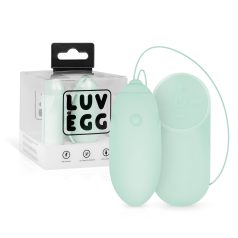   LUV EGG - δονητικό αυγό με τηλεχειριστήριο - επαναφορτιζόμενο - πράσινο