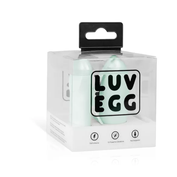 LUV EGG - δονητικό αυγό με τηλεχειριστήριο - επαναφορτιζόμενο - πράσινο