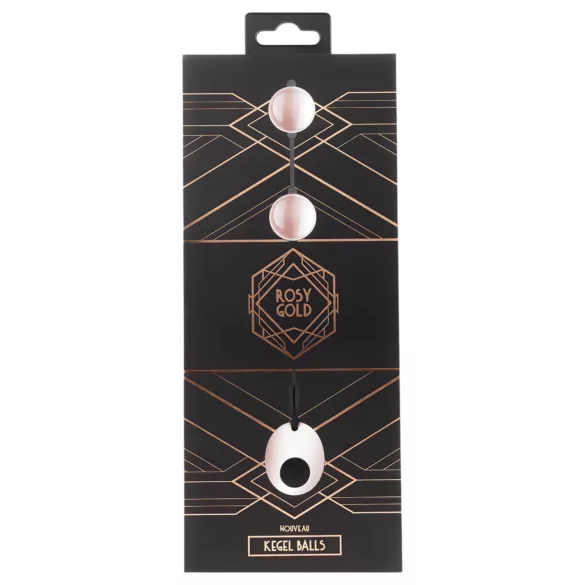 Rosy Gold - μπίλιες kegel - μεταλλικές - ροζ χρυσό