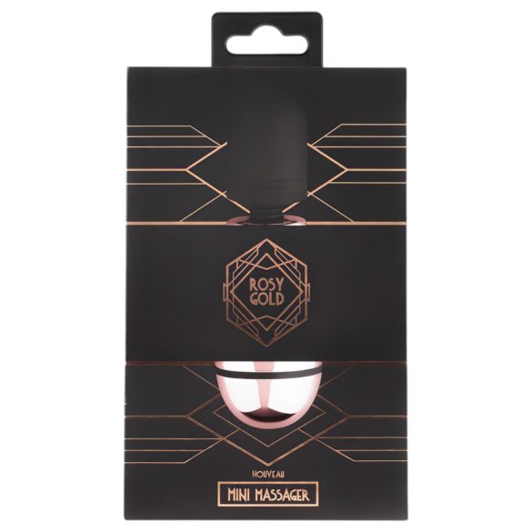 Rosy Gold - μίνι ραβδί δόνησης - επαναφορτιζόμενο - ροζ χρυσό