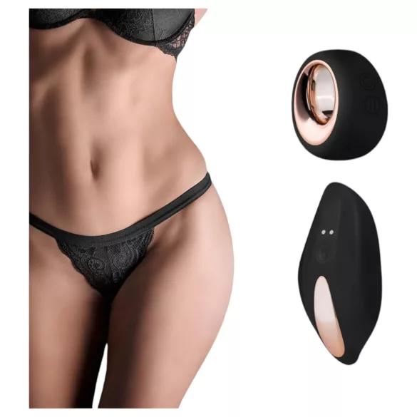 Pantyrebel - ασύρματο δονητικό μαύρο string με ραδιoσυχνότητα (S-L)