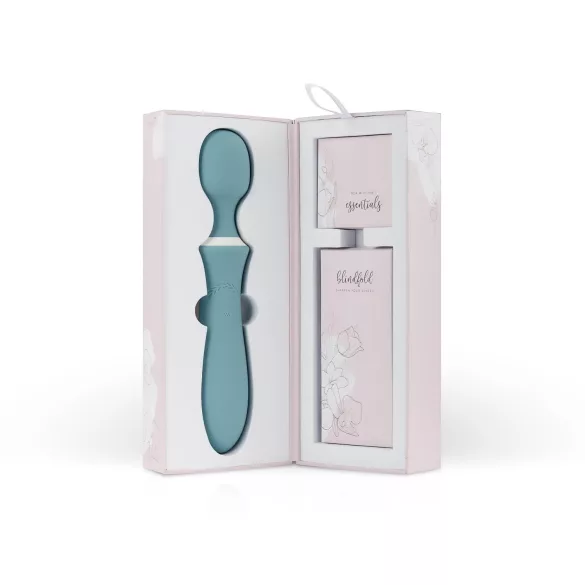 Bloom Orchid Wand - δονητής μασάζ με επαναφορτιζόμενη μπαταρία - τιρκουάζ