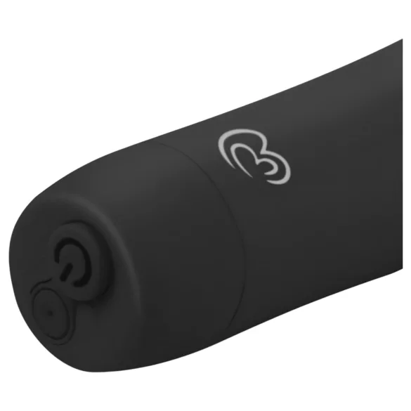 Easytoys - ραβδί δονητής επαναφορτιζόμενος - βελούδινη υφή - μαύρο