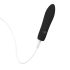 Easytoys Velvet Vibe - επαναφορτιζόμενος δονητής ράβδου (μαύρος)