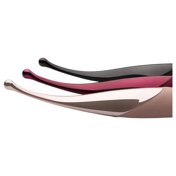 Senzi - δονητής κλειτορίδας επαναφορτιζόμενος αδιάβροχος μαύρος