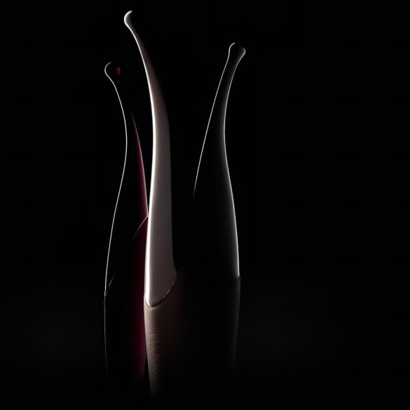 Senzi - δονητής κλειτορίδας επαναφορτιζόμενος αδιάβροχος μαύρος