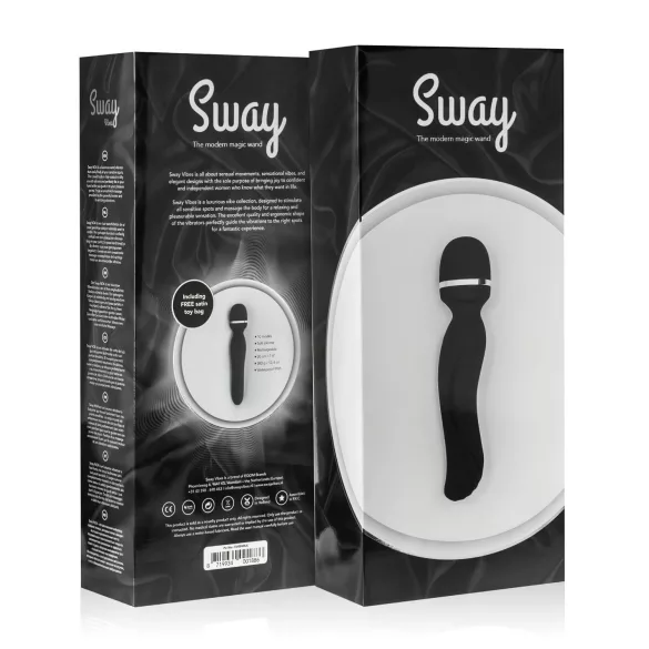 Sway No.4 Wand - δονητής μασάζ επαναφορτιζόμενος - μαύρο