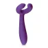 Easytoys Couple - δονητής ζευγαριού επαναφορτιζόμενος αδιάβροχος μοβ