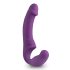 Easytoys - Επαναφορτιζόμενος, προσδεόμενος δονητής χωρίς ιμάντα (μωβ)