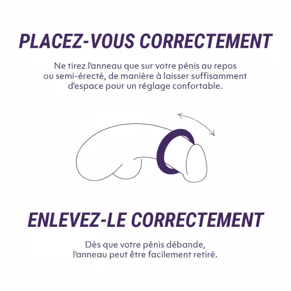 Boners - δονητικό δαχτυλίδι πέους επαναφορτιζόμενο αδιάβροχο γκρι