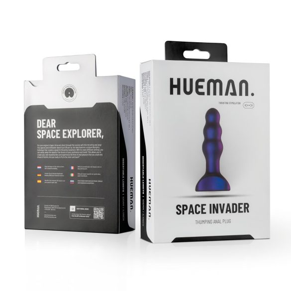 Hueman Space Inveder - δονητής πρωκτού με δόνηση