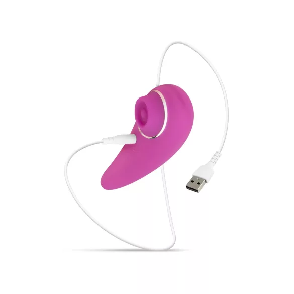 EasyToys Taptastic Vibe - επαναφορτιζόμενος, αδιάβροχος δονητής κλειτορίδας (ροζ)