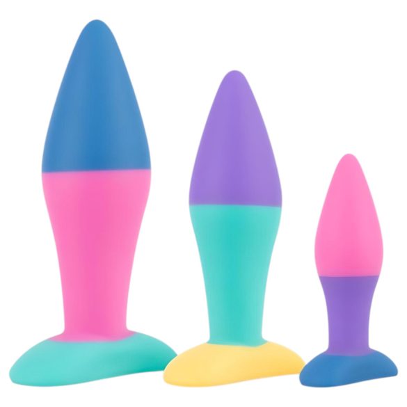 PMV20 Koda - σετ πρωκτικών plug διαστολέων - πολύχρωμο