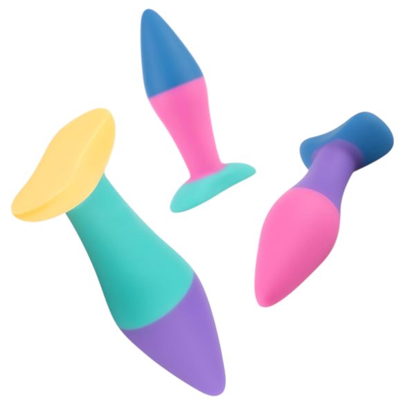 PMV20 Koda - σετ πρωκτικών plug διαστολέων - πολύχρωμο