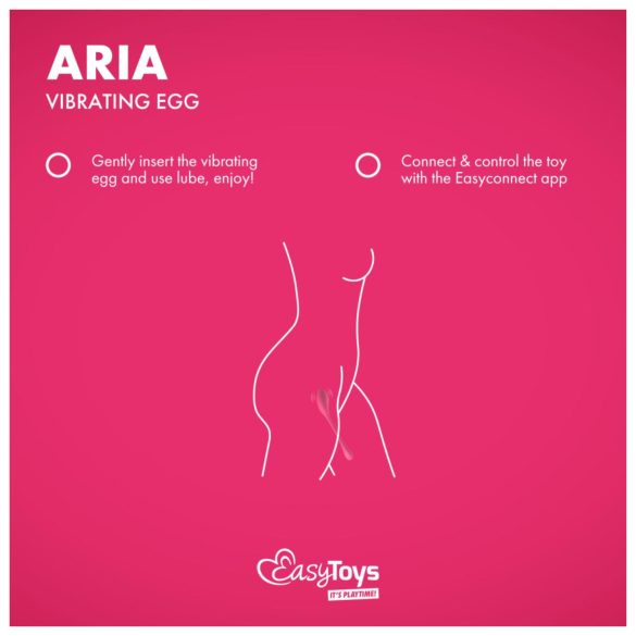 EasyConnect - έξυπνο δονούμενο αυγό - ασύρματο - ροζ