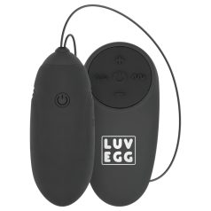   LUV EGG - δονητικό αυγό με τηλεχειριστήριο - επαναφορτιζόμενο, μαύρο