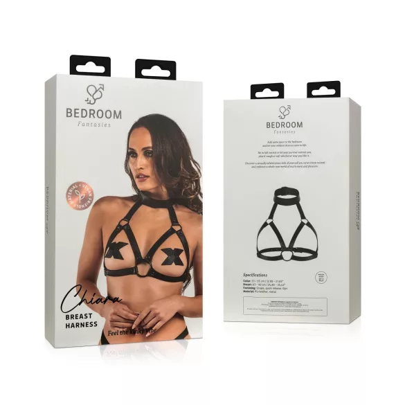 Bedroom Fantasies Chiara - γυναικείο τοπ εσώρουχο - μαύρο - S-XL