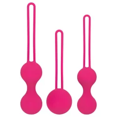   Easytoys - σετ μπάλες Kegel - 3 τεμάχια - ροζ