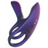 Hueman Infinity Ignite - δακτύλιος πέους και όρχεων με δόνηση (μοβ)
