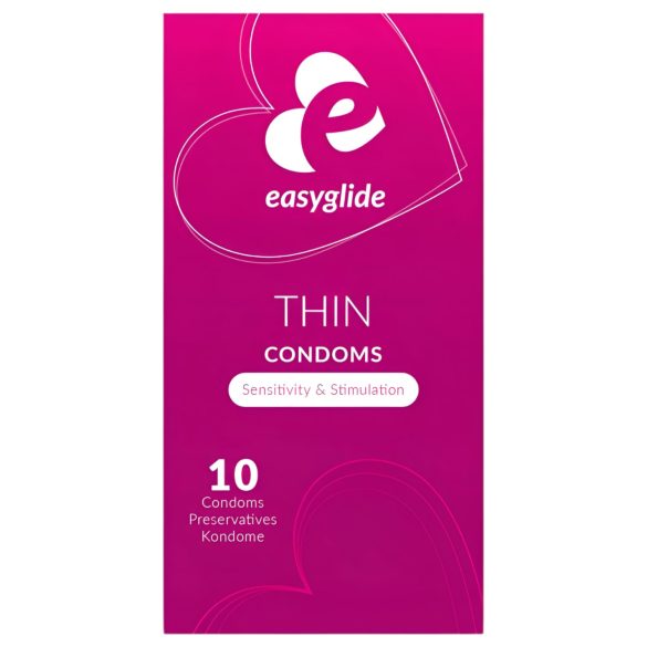 EasyGlide - λεπτά προφυλακτικά - ultra thin - 10 τεμάχια