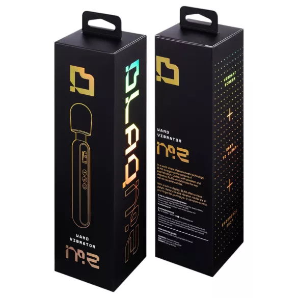 BLAQ - δονητής μασάζ ψηφιακός - μαύρος