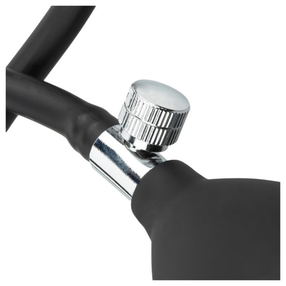 EasyToys - φουσκωτό πρωκτικό βύσμα - μαύρο