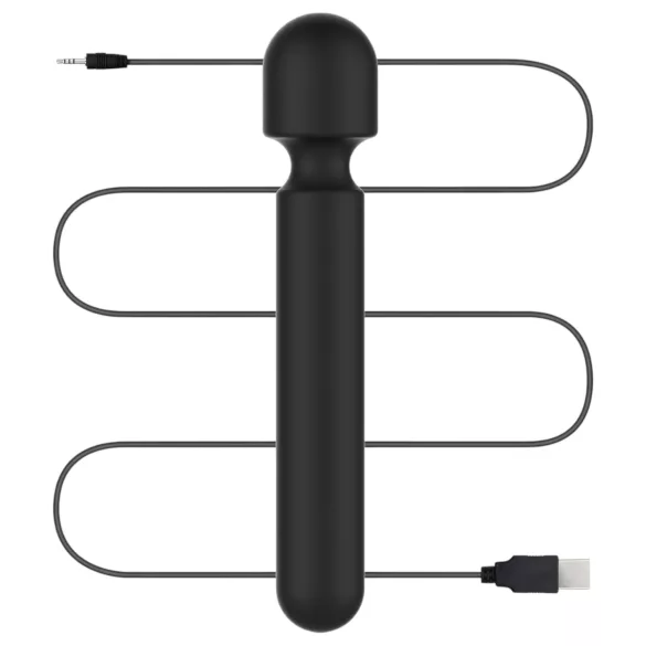 BLAQ - δονητής massager μεγάλος - ψηφιακός - μαύρο