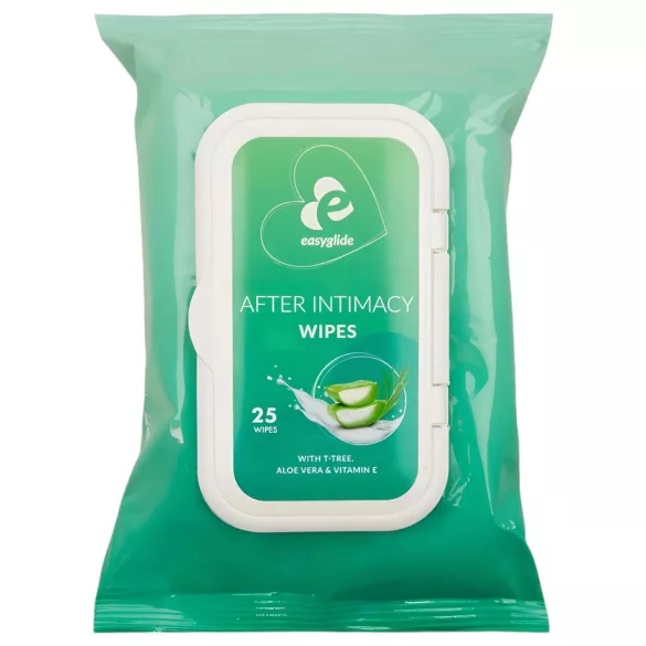EasyGlide - υγρά μαντηλάκια καθαρισμού μετά το σεξ - 25 τεμ