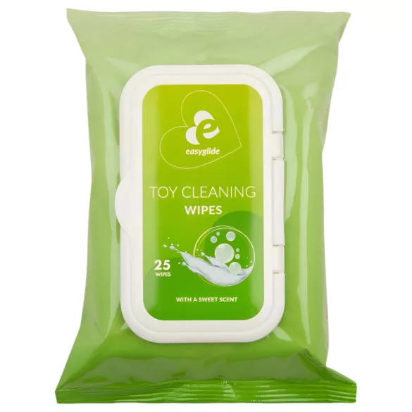 EasyGlide - υγρομάντηλα καθαρισμού ερωτικών παιχνιδιών (25 τεμάχια)