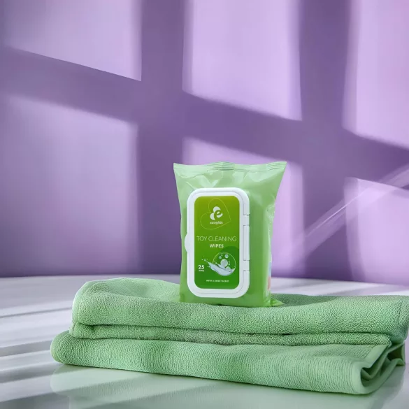 EasyGlide - υγρομάντηλα καθαρισμού ερωτικών παιχνιδιών (25 τεμάχια)
