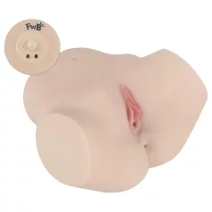   FWB - ανδρικός κορμός masturbator με δόνηση - ρεαλιστικό δέρμα - φυσικό χρώμα
