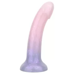   EasyToys Mermaid - λαμπερό δονητήρι σιλικόνης - 15 εκ. (ροζ)