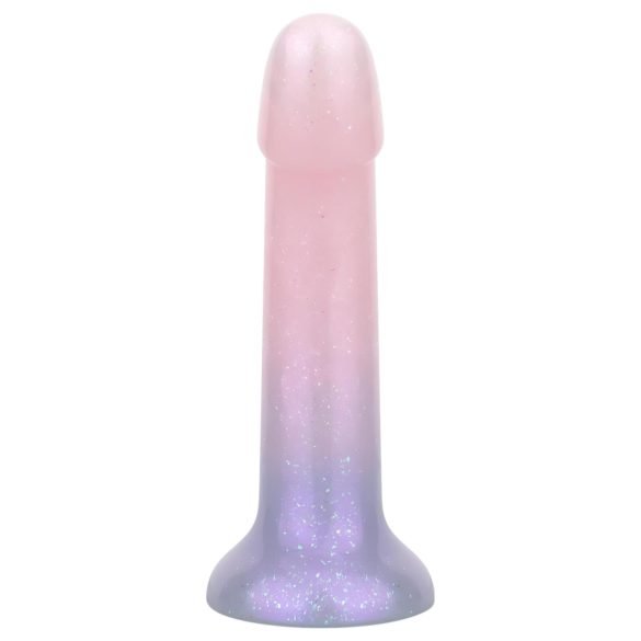 EasyToys Mermaid - δονητής γκλίτερ - σιλικόνη 15cm ροζ