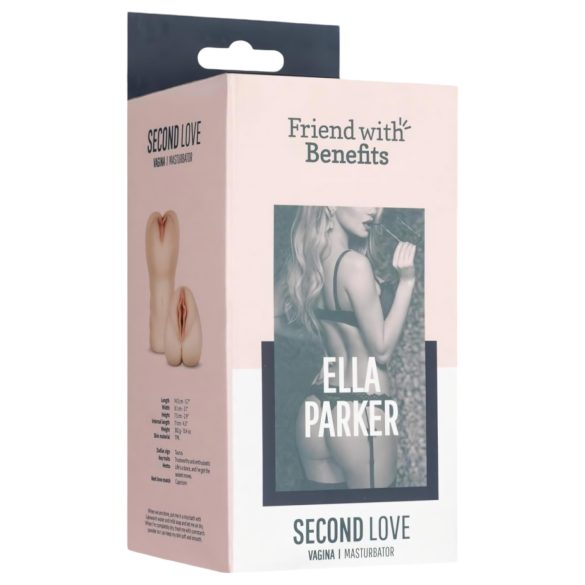 FWB - ρεαλιστικό ανδρικό αυνανιστήρι Ella Parker - φυσικό χρώμα