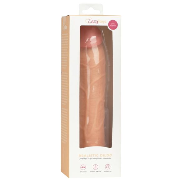 Easytoys - ρεαλιστικό ομοίωμα πέους - 22,5cm - φυσικό χρώμα