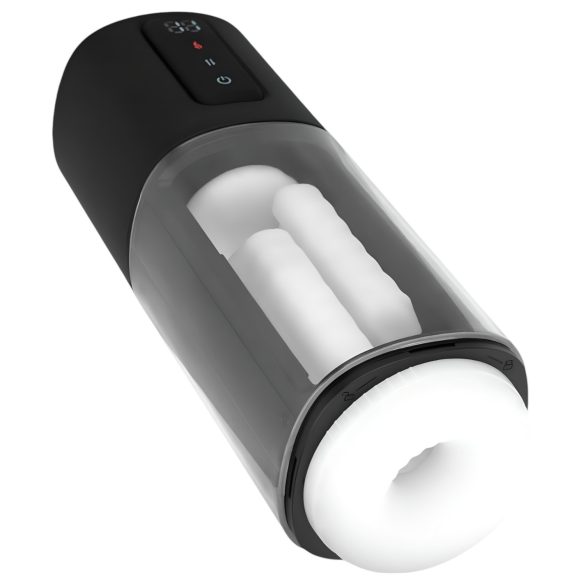 CRUIZR CX11 - ανδρικός masturbator με θέρμανση και σφιχτή αίσθηση - μαύρο