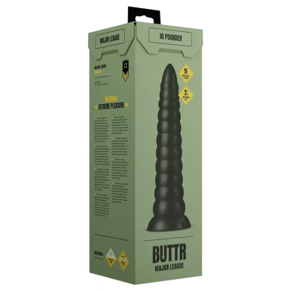 BUTTR Caterpiller - γιγαντιαίο πρωκτικό βύσμα (μαύρο) - 29 εκ.