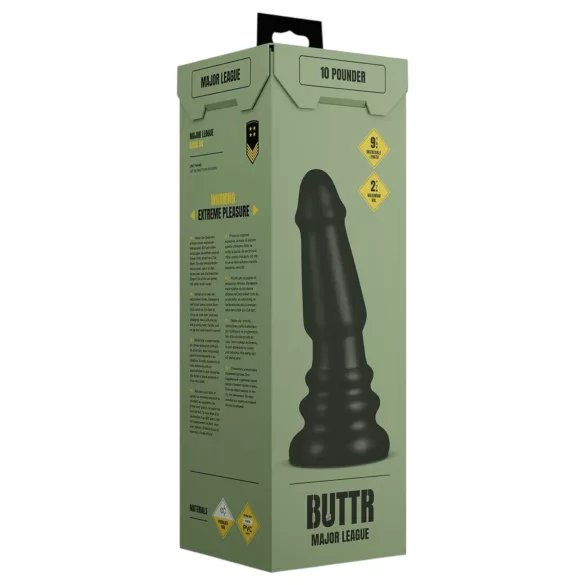 BUTTR Tactical II - γιγαντιαίο πρωκτικό βύσμα (μαύρο) - 26 εκ.