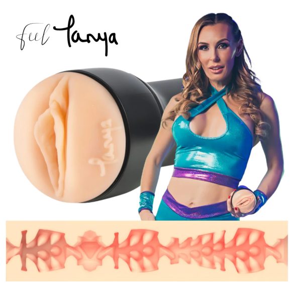 Kiiroo Tanya Tate - Τεχνητός Κόλπος - Συμβατό με PowerBlow (Φυσικό χρώμα)